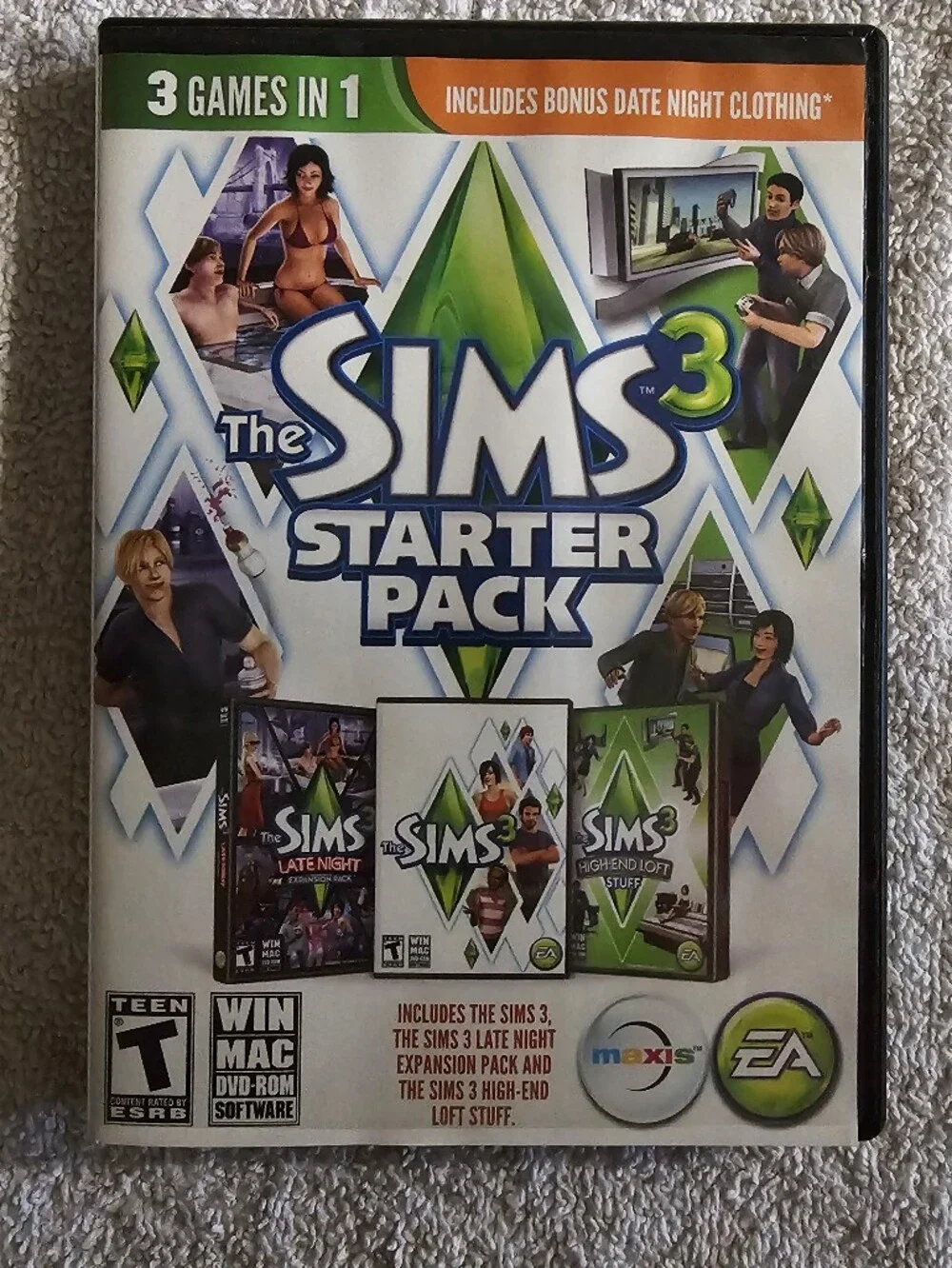 The Sims 3 Starter Pack (3 In 1)